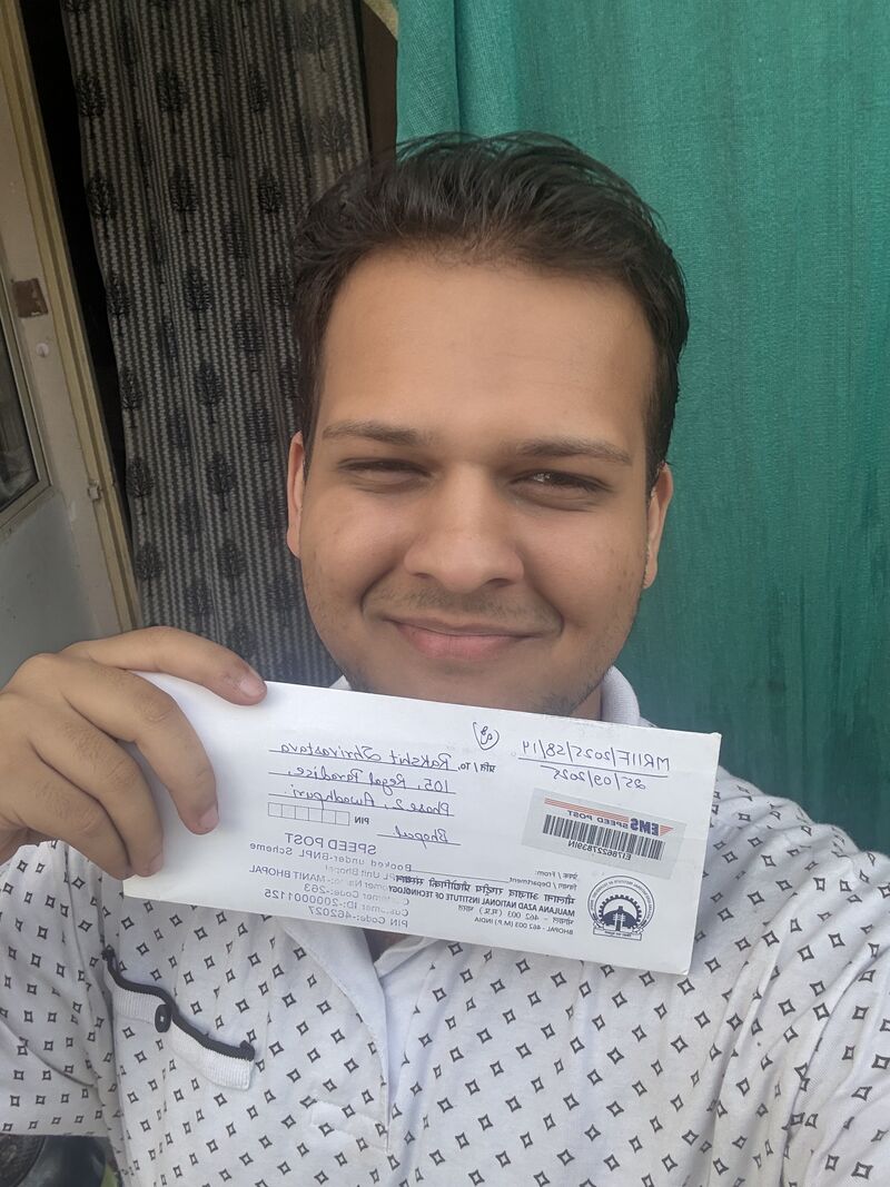The MANIT Offer Letter